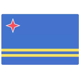 Aruba Country Flag