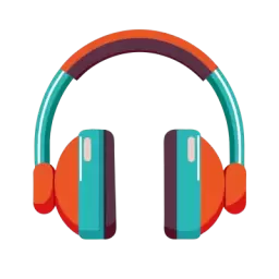 Audio Headset Vector