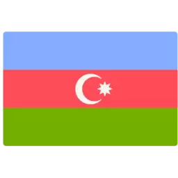 Azerbaijan Country Flag