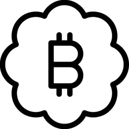 Bitcoin Bubble Icon