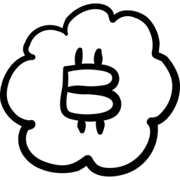 Bitcoin Bubble Icon