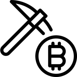Bitcoin Mining Icon