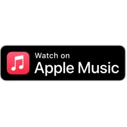 Black Apple Music Watch Badge Logo