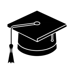 Black Graduation Vector