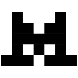 Black Mistral AI Logo