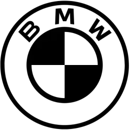 Black White Bmw Logo free download