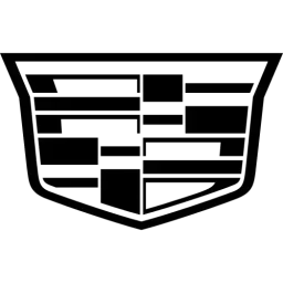 Black White Cadillac Logo