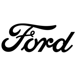 Black White Ford Logo