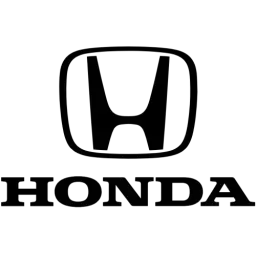 Black White Honda Logo