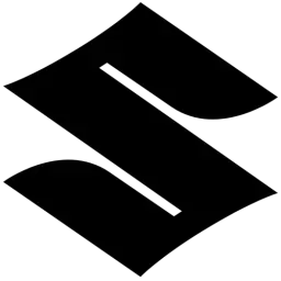 Black White Suzuki Logo