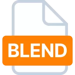 BLEND File Format Free Vector