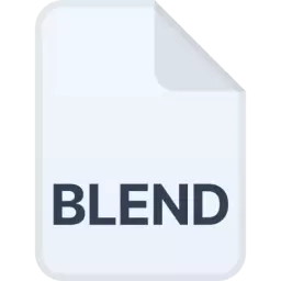 BLEND File Format Vector