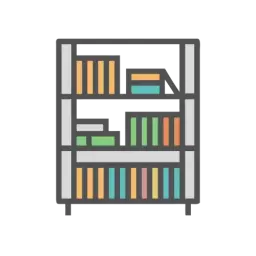 Bookshelf Free Symbol