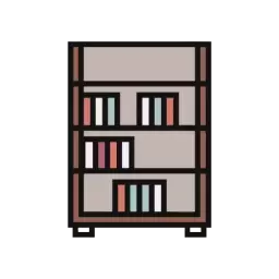 Bookshelf Icon