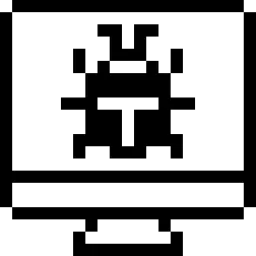 Browser Bug Pixel Icon