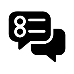 Bubbles Chat List Icon