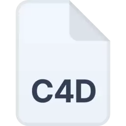 C4D File Format Vector
