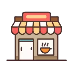Cafe Shop Vector Free