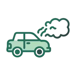 Car Emission Icon free download
