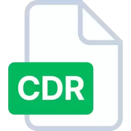 CDR File Format Free Vector