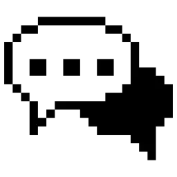 Chat Pixel Icon