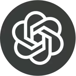 ChatGPT Monocolor Logo Icon