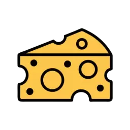 Cheese Icon SVG Free
