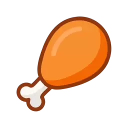 Chicken Thigh Free Icon