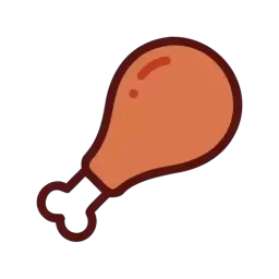 Chicken Thigh Free Vector