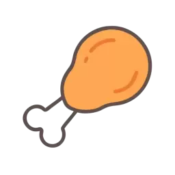 Chicken Thigh Icon