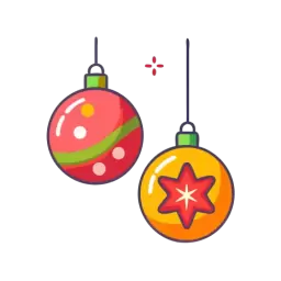 Christmas Light Bulb Symbol