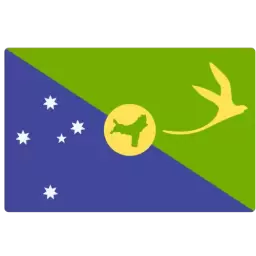 Christmasisland Country Flag