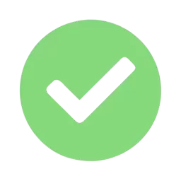 Circle Check Free Symbol