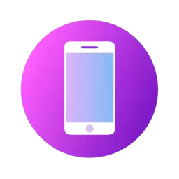 Circle Smartphone Icon