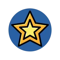 Circle Star Icon