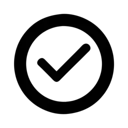 Circle Tick Free Symbol