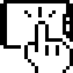 Click Tablet Pixel Icon