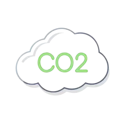 Co2 Carbon Icon