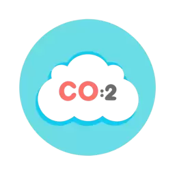 Co2 Cloud Emission Icon