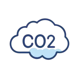 Co2 Cloud Emission Symbol