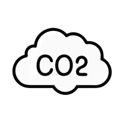 Co2 Cloud Icon