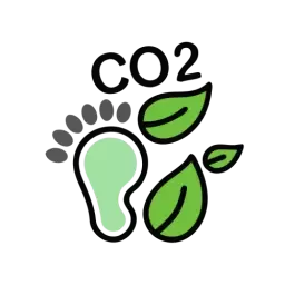 Co2 Footprint Icon