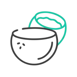 Coconut Free Symbol