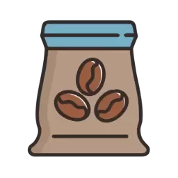 Coffee Bag Icon Free