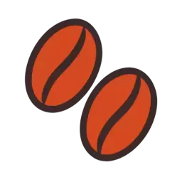 Coffee Beans Icon Free