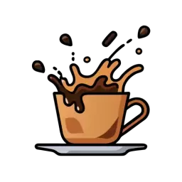 Coffee Spill Symbol Free