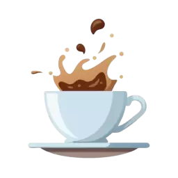Coffee Spill Vector