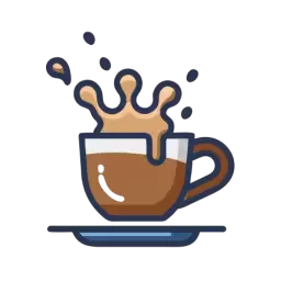 Coffee Spill Vector Free