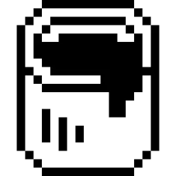 Color Bucket Pixel Icon