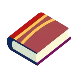 Colored Book Icon